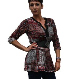 𝅺tuniquelight  tons of brown size m